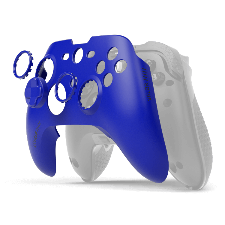 PlayStation4 コントローラー 背面パッド SCUF PRO SCUF Xbox Valor Pro Controller | Blue Faceplate Kit